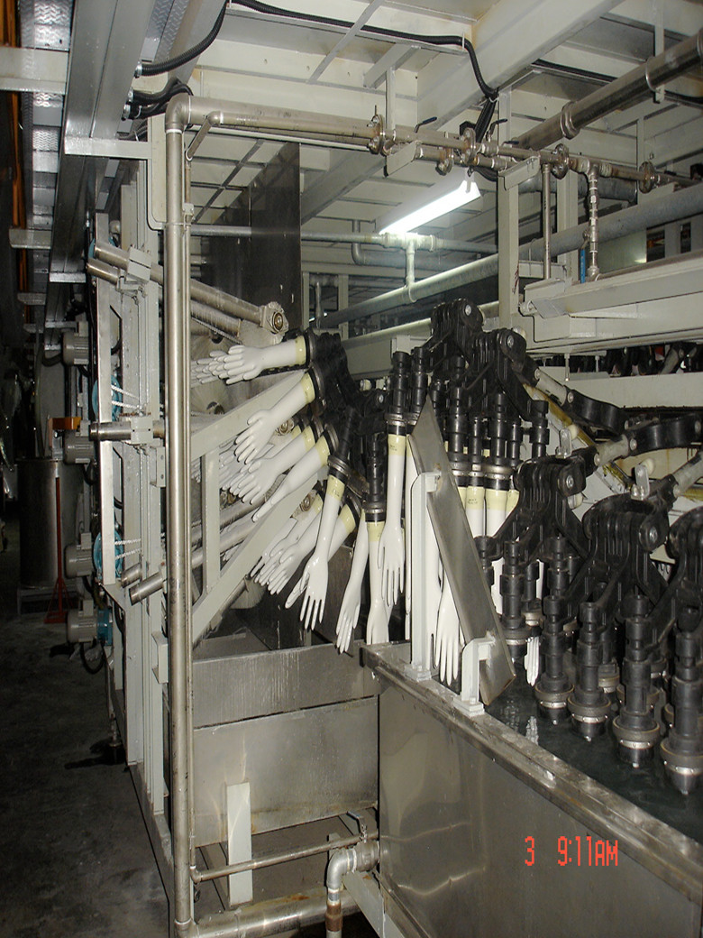 Latex  glove production line 