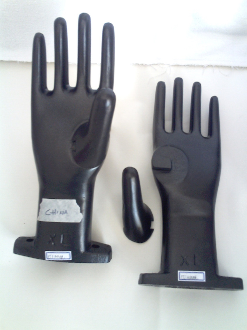 Aluminum Hand Mould for Coated Glove 