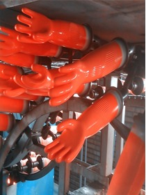 latex household  industry glove machine